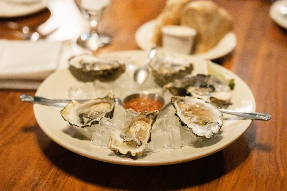 Mendocino Restaurant Oysters